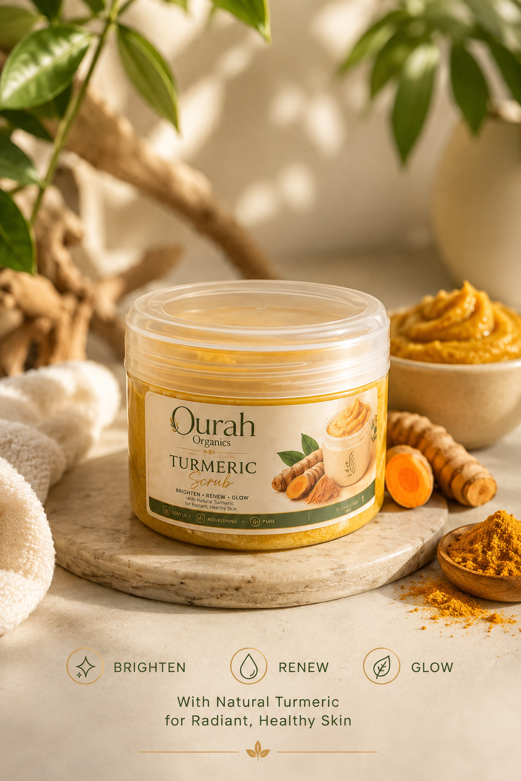 Turmeric Scrub